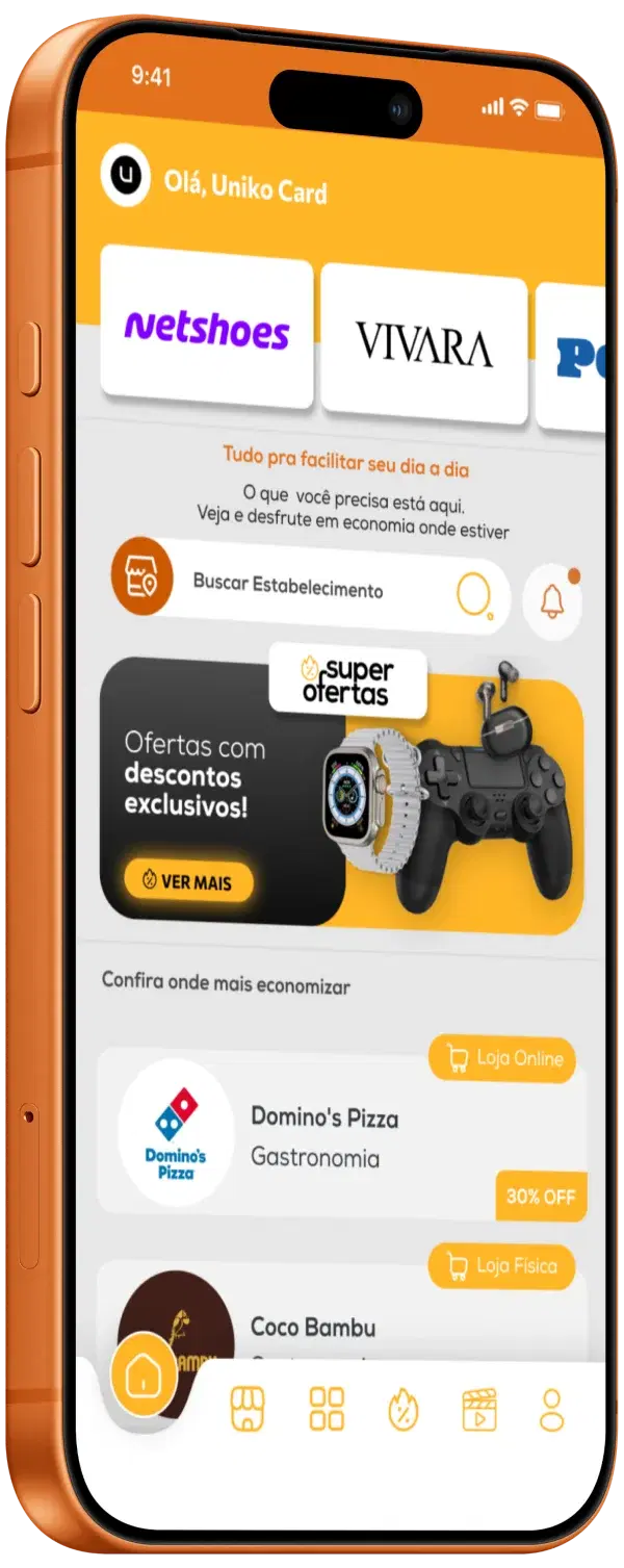 App Uniko no iPhone